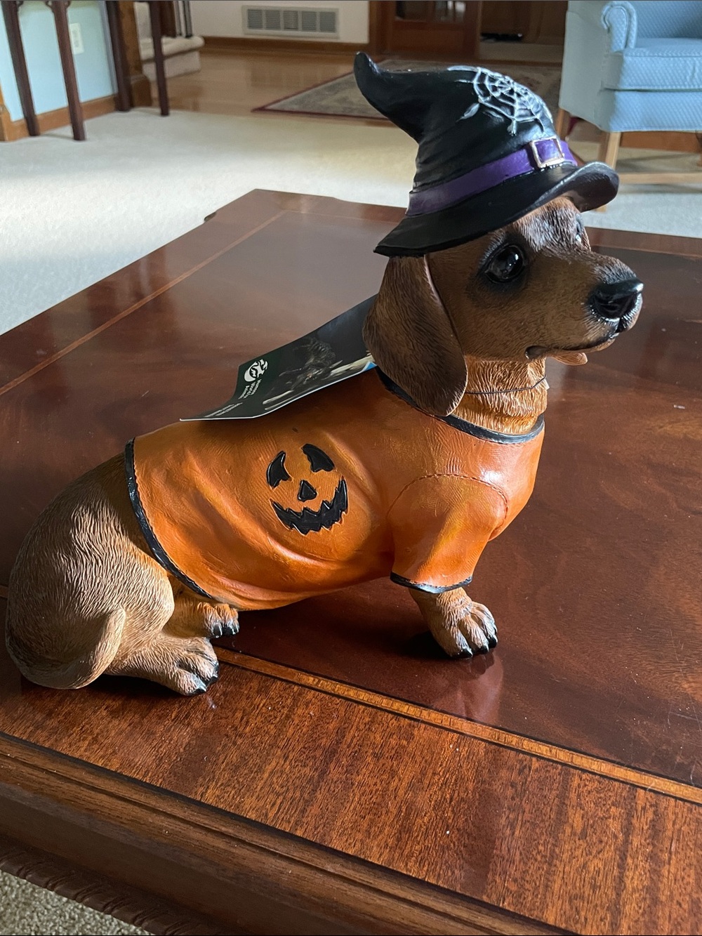 Dachshund Halloween figurine from Humane World for Animals